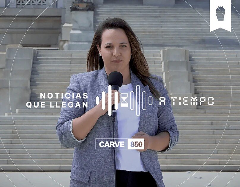 Campaña Noticias que llegan a tiempo de Radio Carve.